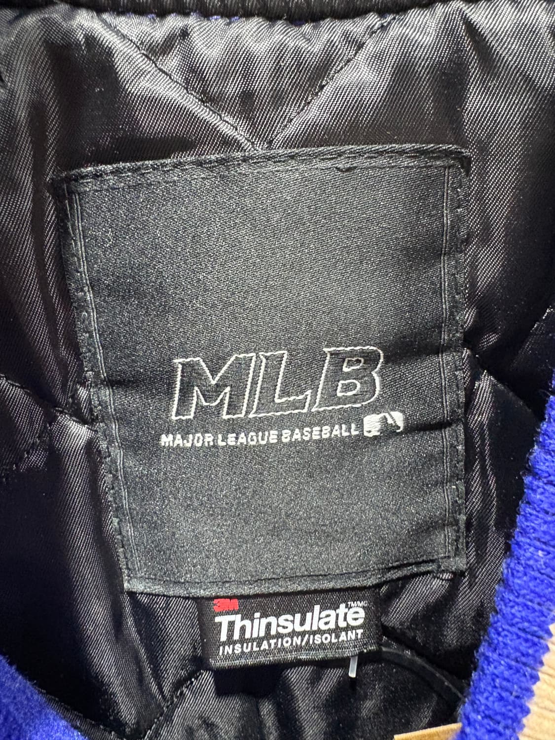 XS MLB LA 블루 배색 바시티 상품이미지7