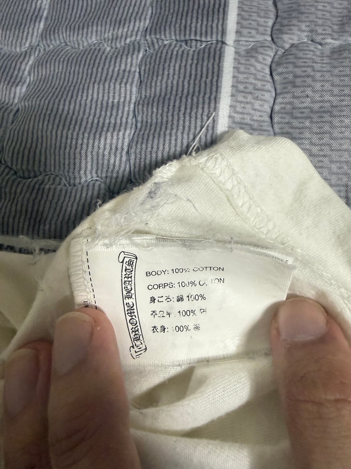 크롬하츠 포켓반팔 바인대거 S 상태 보통 100퍼정품 최저가 상품이미지5