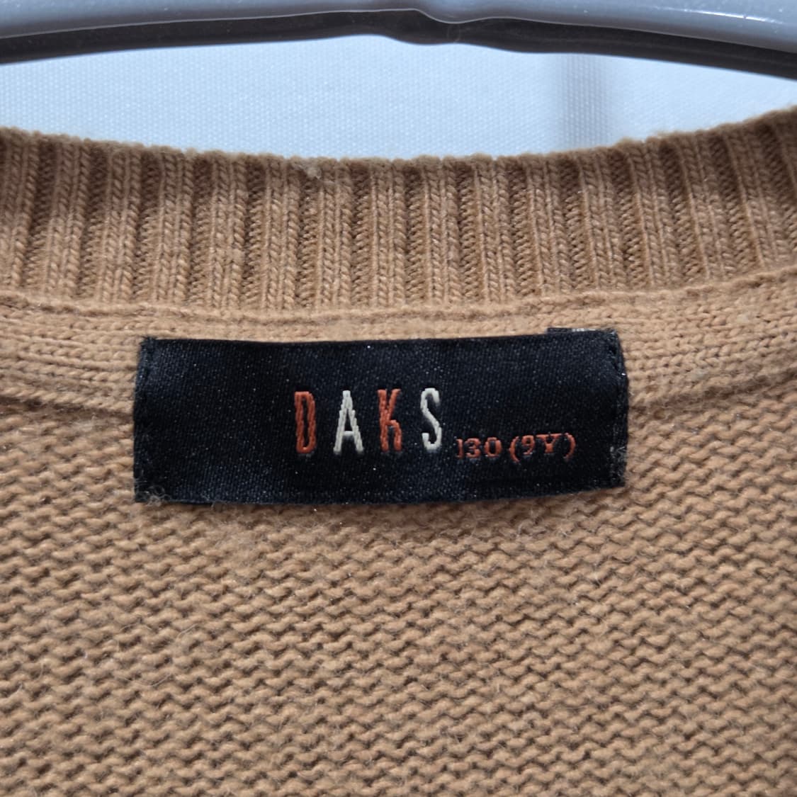 닥스 키즈 가디건 130/9Y 상품이미지2