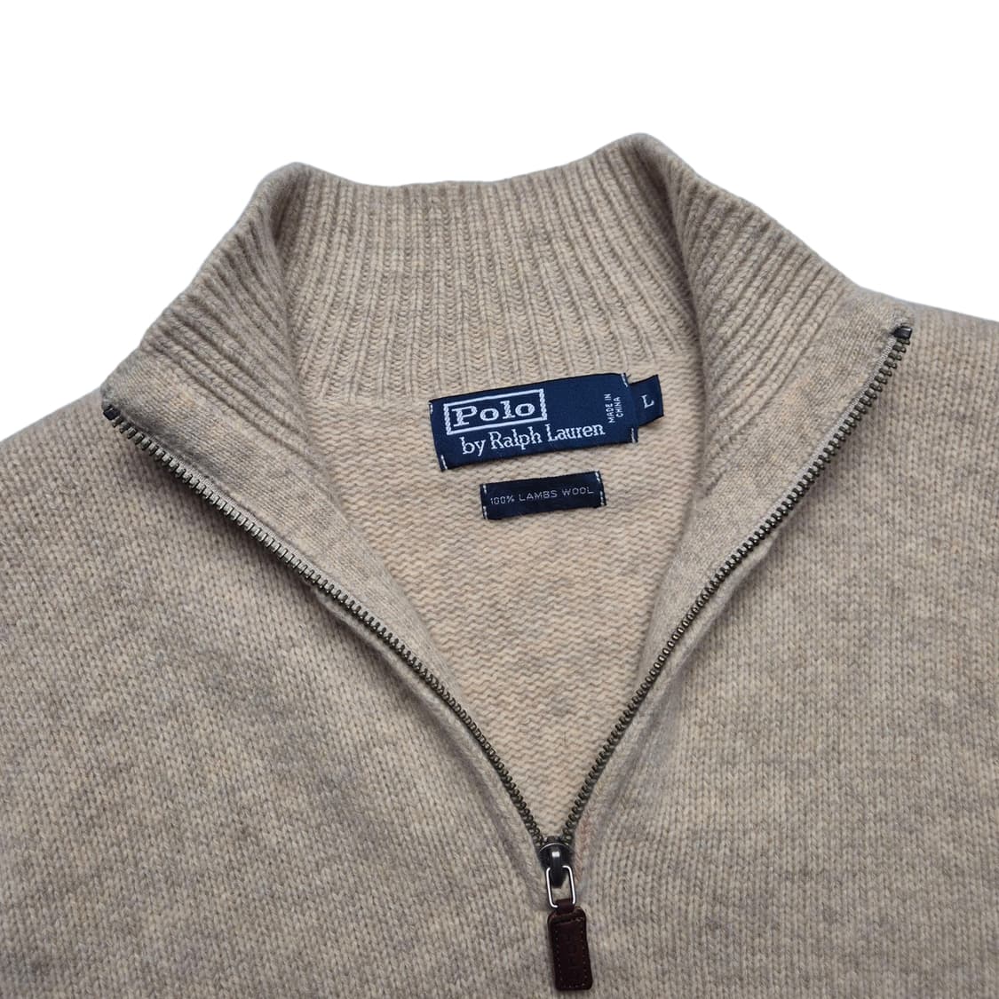 [L] 폴로 랄프로렌 램스울 하프집업 니트 상품이미지5