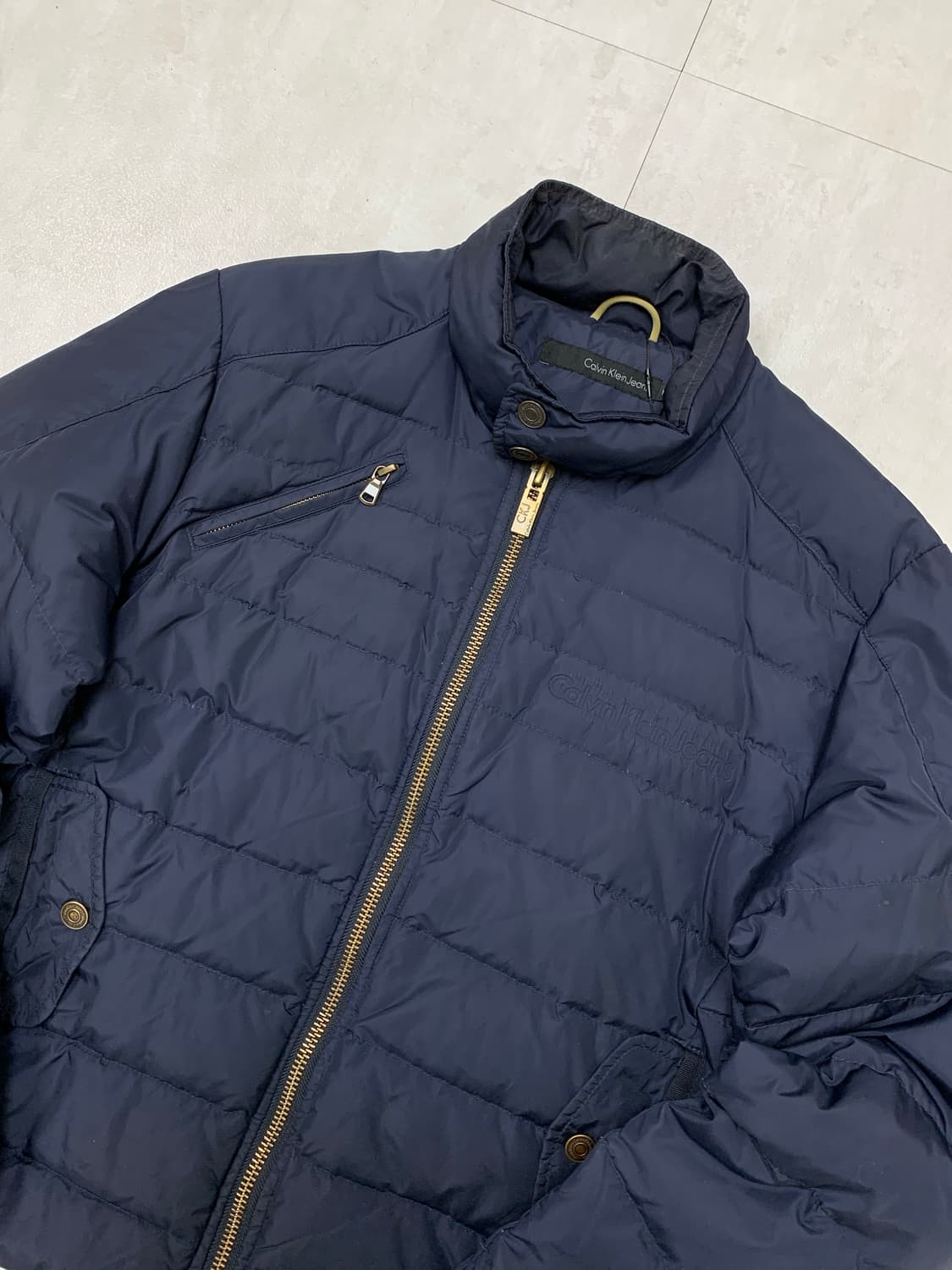 캘빈 클라인 네이비 경량 패딩 #356 상품이미지2