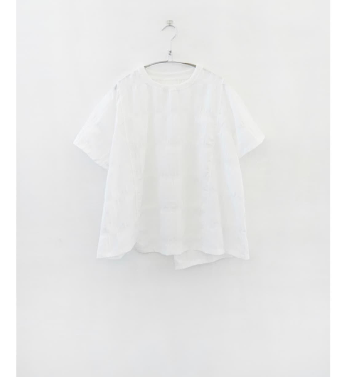 에프터먼데이 square wrinkle blouse 그레이 상품이미지4