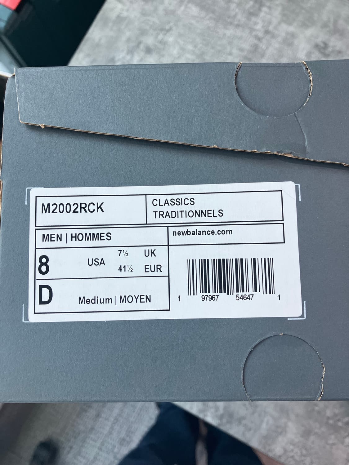 뉴발란스 2002R 새상품 M2002RCK 상품이미지7