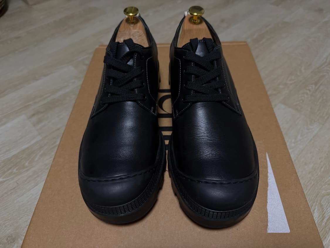 로에베 레더 스티칭 더비슈즈 43사이즈 상품이미지2