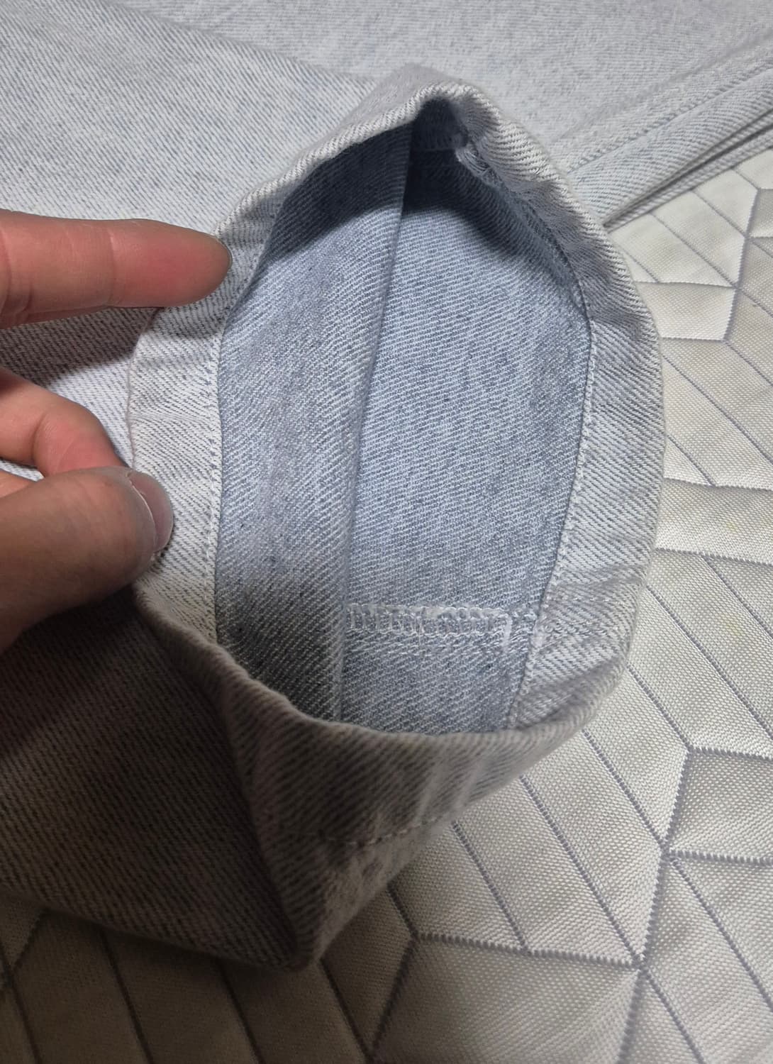 [S]포스트아카이브팩션 8.0 데님 라이트그레이 상품이미지8