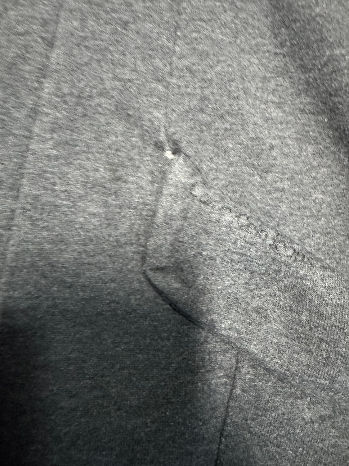 여성 캘빈클라인 슬림핏 절개 롱 빈티지 롱 후드집업 상품이미지5