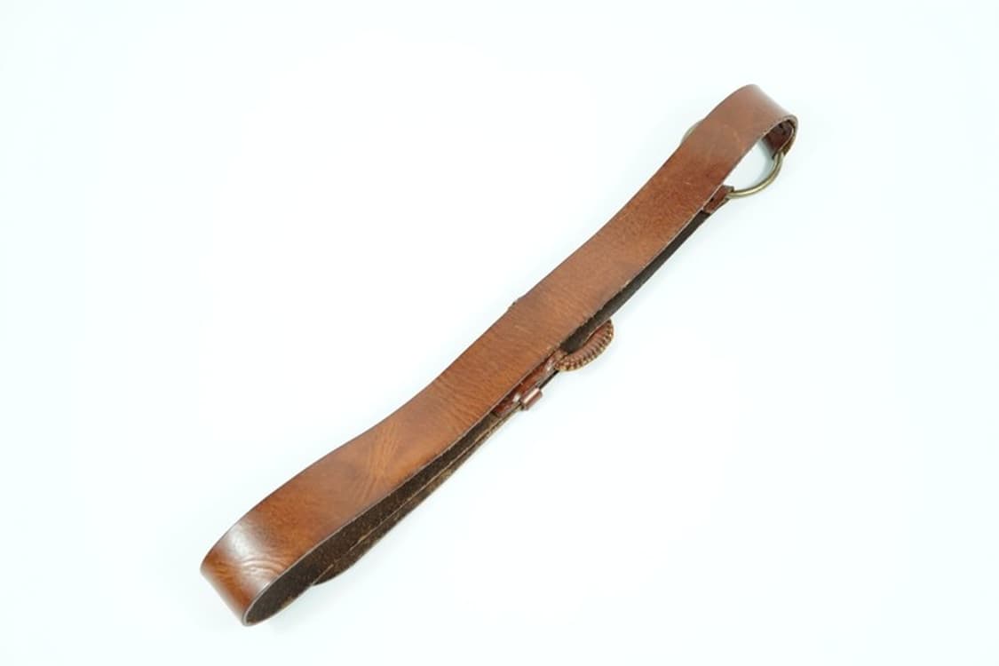 리얼 레더 브라운 통가죽 벨트 상품이미지2