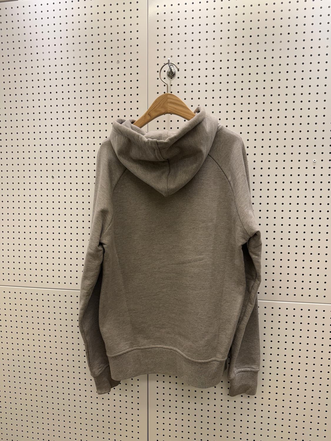 아미 컬러 로고 그레이 후드티 U683 상품이미지3