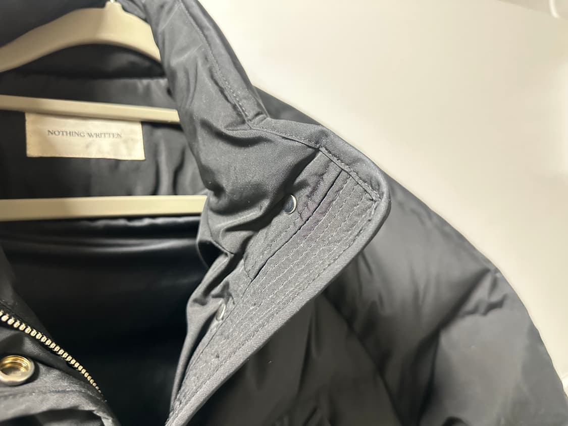 낫띵리튼 크롭 스트링 푸퍼 패딩 상품이미지3