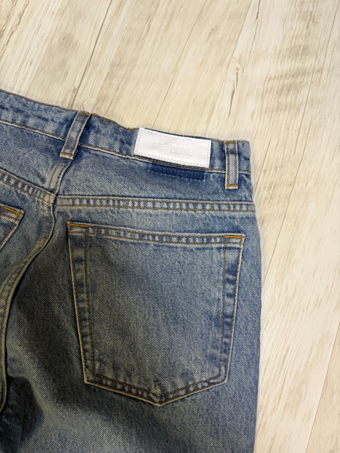 [26] REDONE 70s 스트레이트 데님 청바지 새상품 상품이미지5