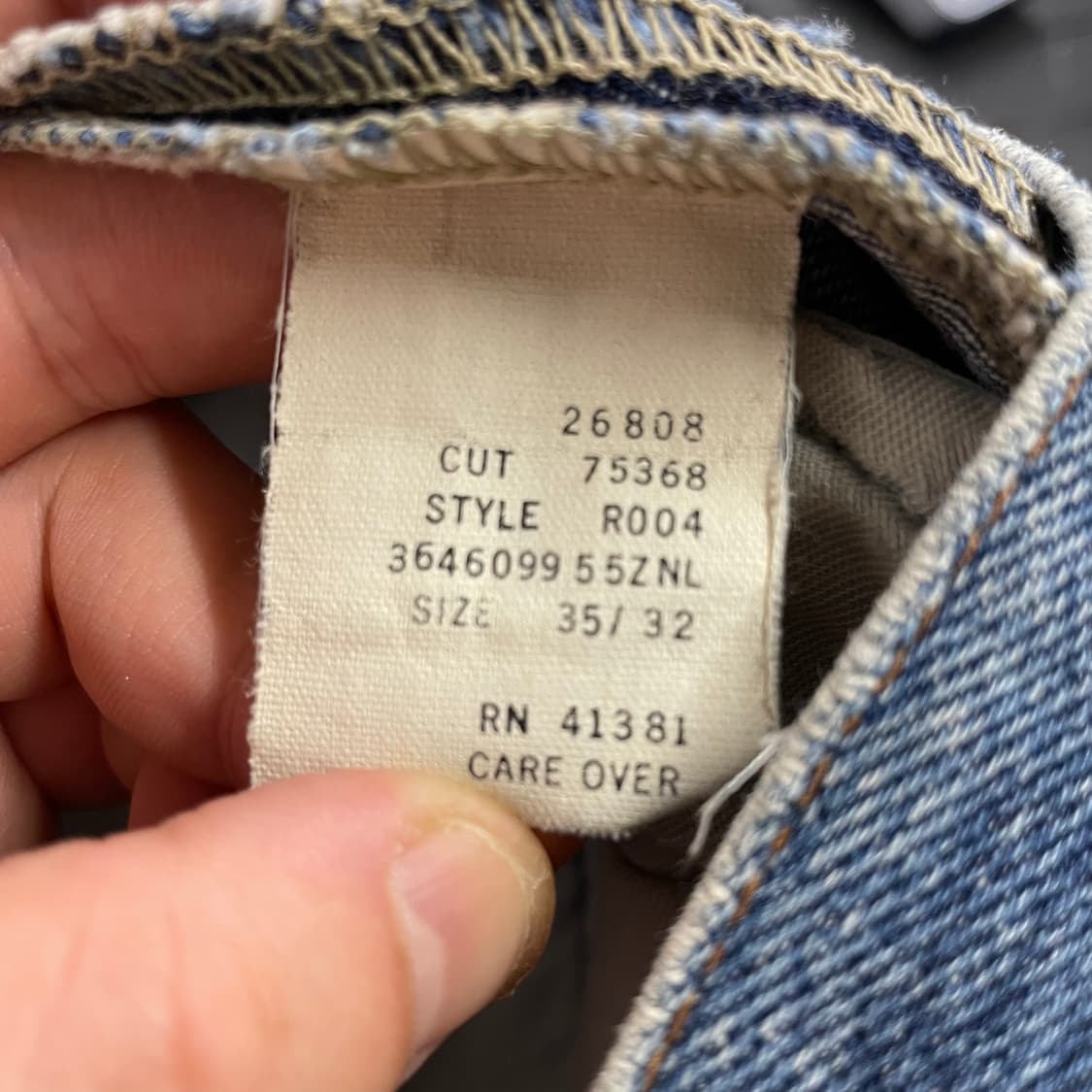 더블알엘 데님팬츠 상품이미지9