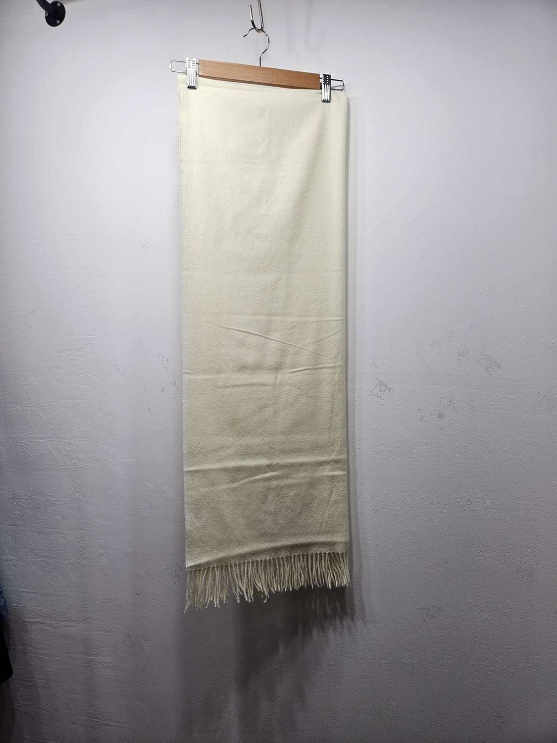 아이보리 프린지 머플러 상품이미지5