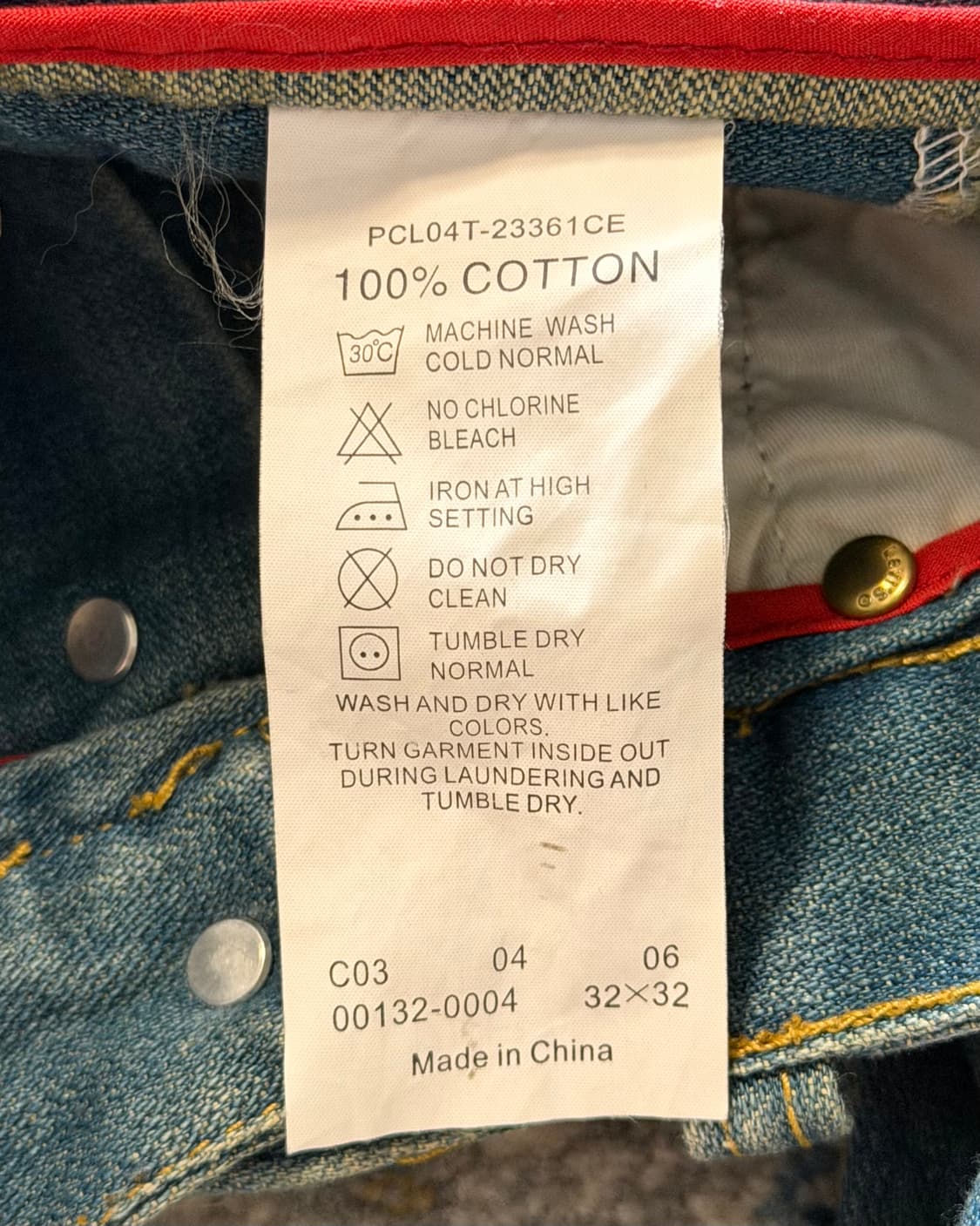 Levi's 2nd 엔지니어드 신치백 데님 [SE-232] 상품이미지10