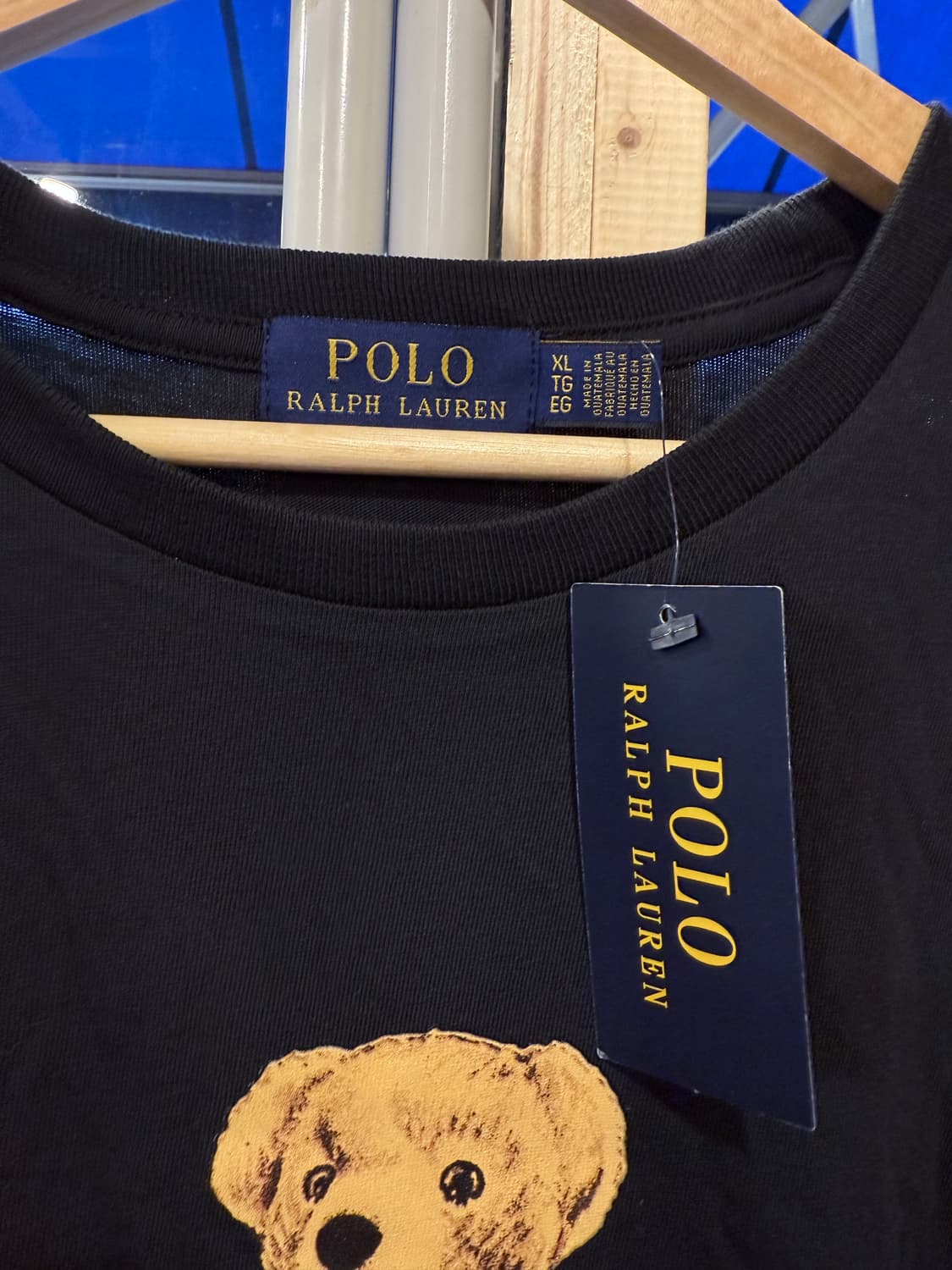 폴로 랄프로렌 블랙 베어 반팔티 상품이미지2
