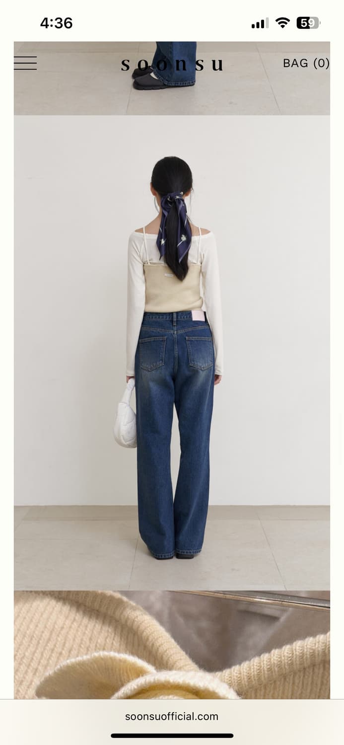 [새상품] 순수 soonsu 데님 상품이미지3