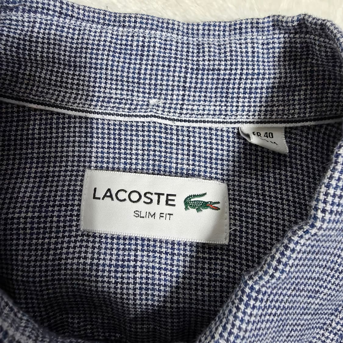 (100)라코스테 린넨 셔츠 상품이미지4