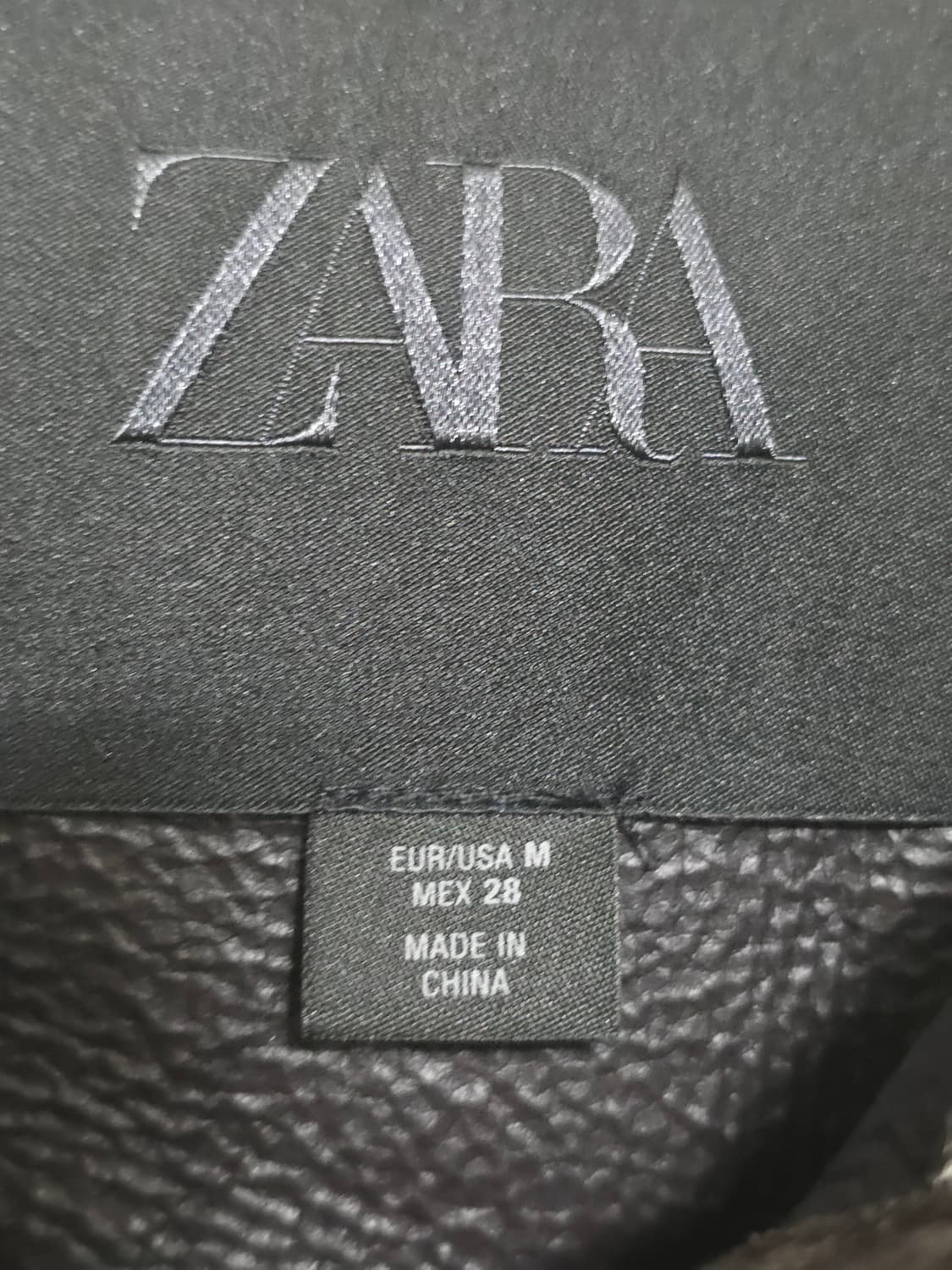 ZARA 자라 에코 시어링 무스탕 자켓 베이지 M 상품이미지10