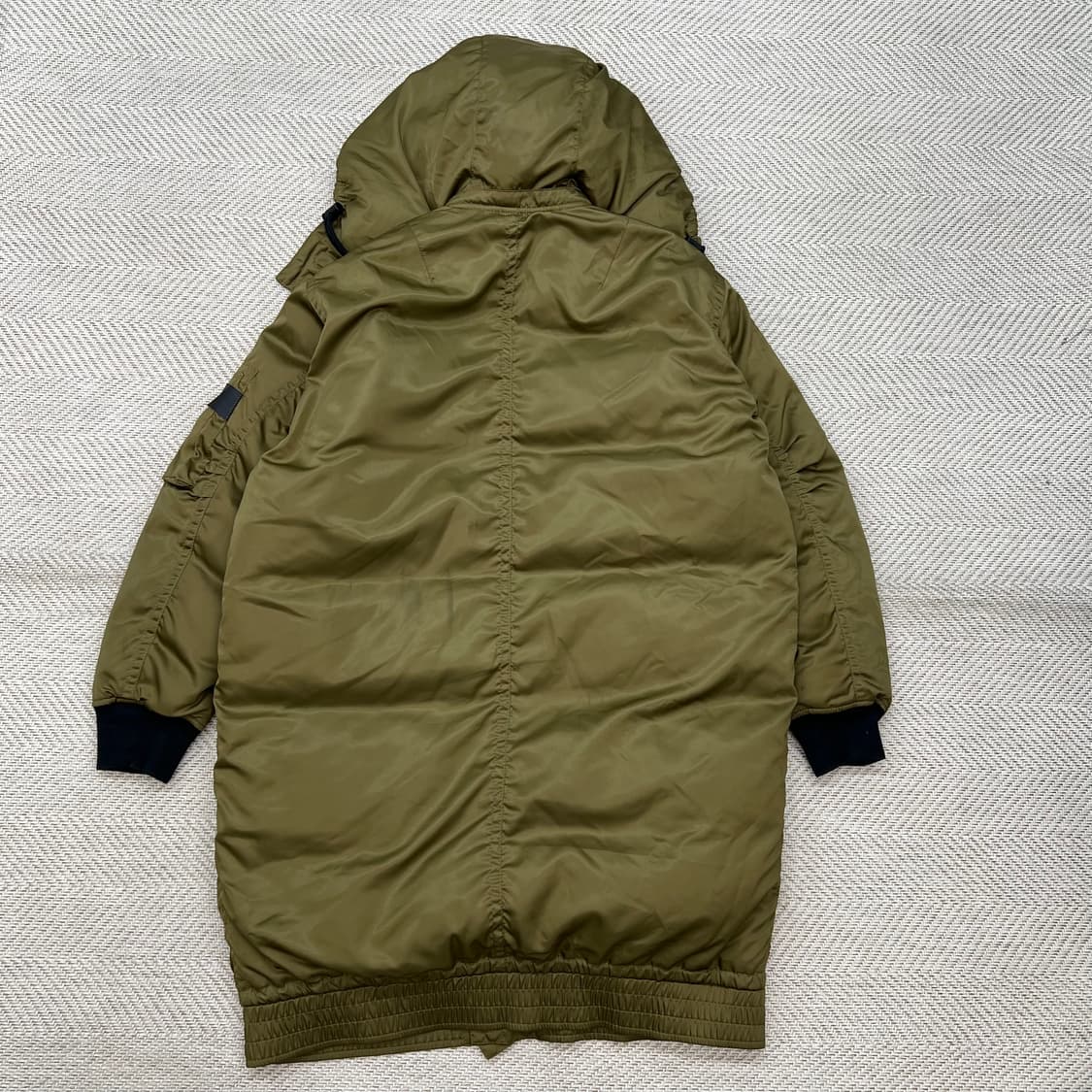 오니츠카타이거x안드레아폼필리오 밀리터리 롱 패딩 r2279 상품이미지2