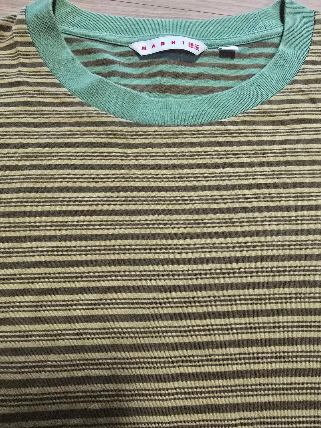 유니클로 마르니 보더크루넥 스트라이프 티셔츠 L 2종 세트 상품이미지6