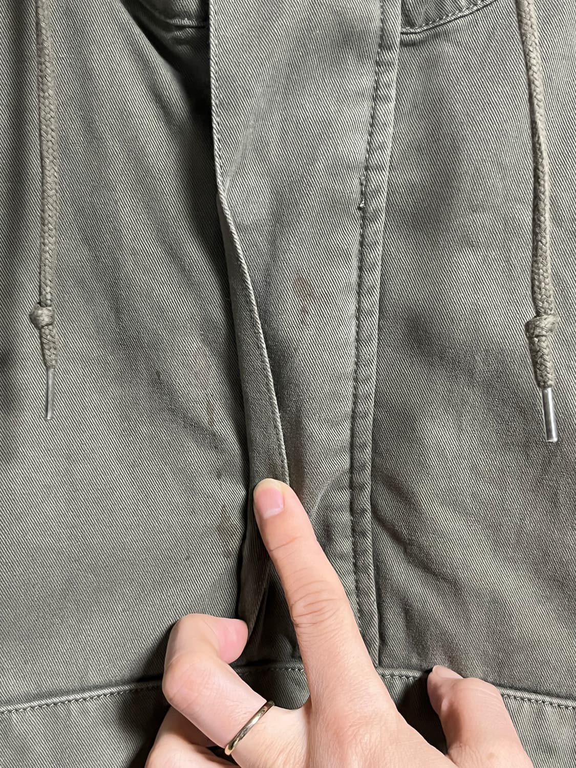 반스 오버핏 아노락 자켓 점퍼 XL 상품이미지5