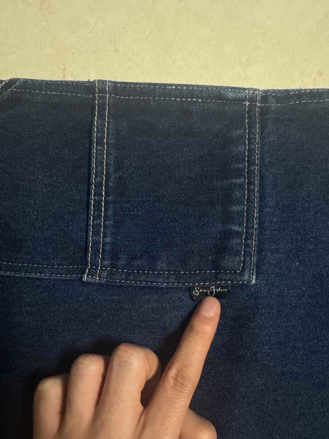 빈티지 sean john 션 존 더블니 상품이미지8