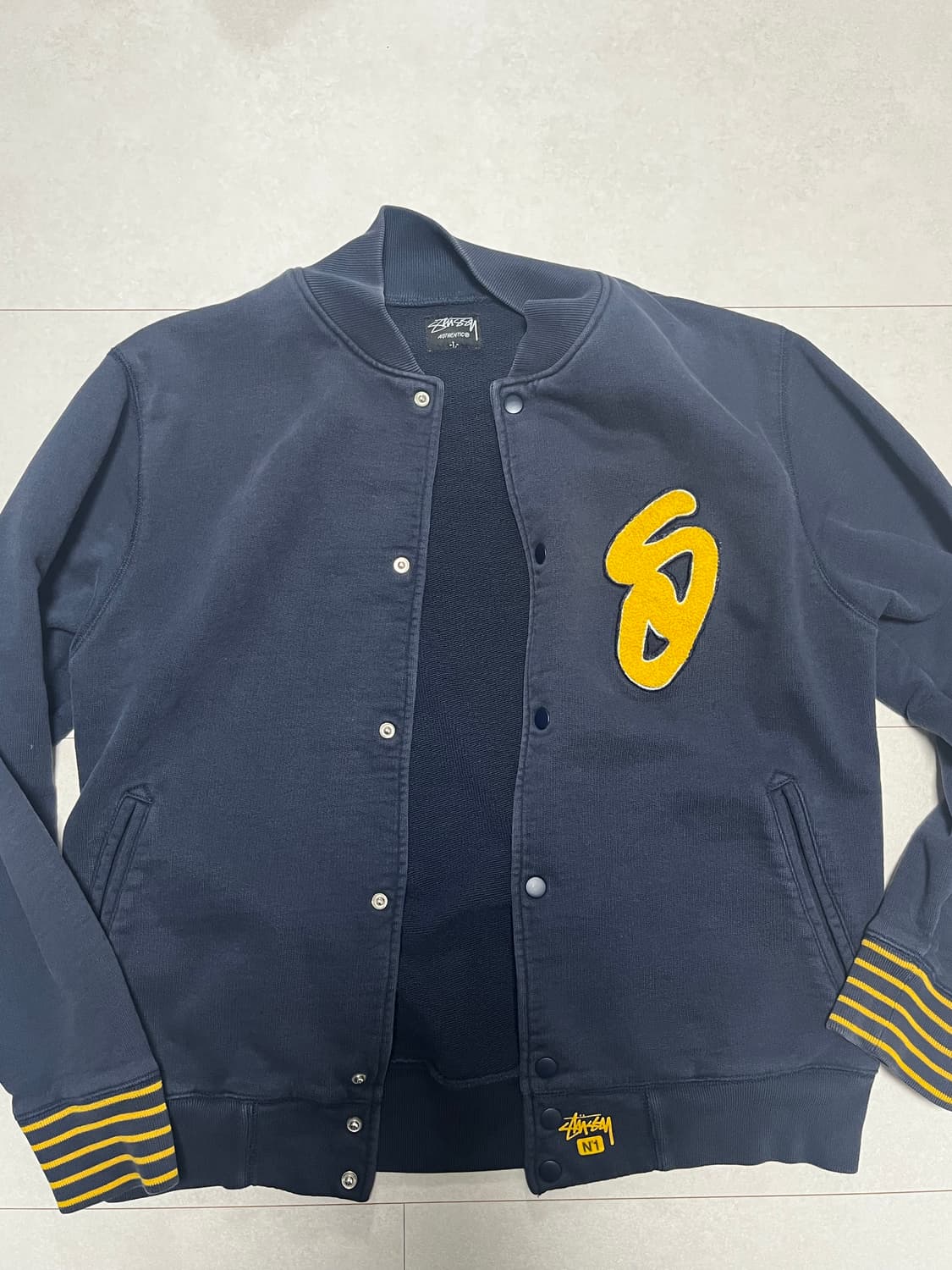 00s stussy varsity  jacket 상품이미지2