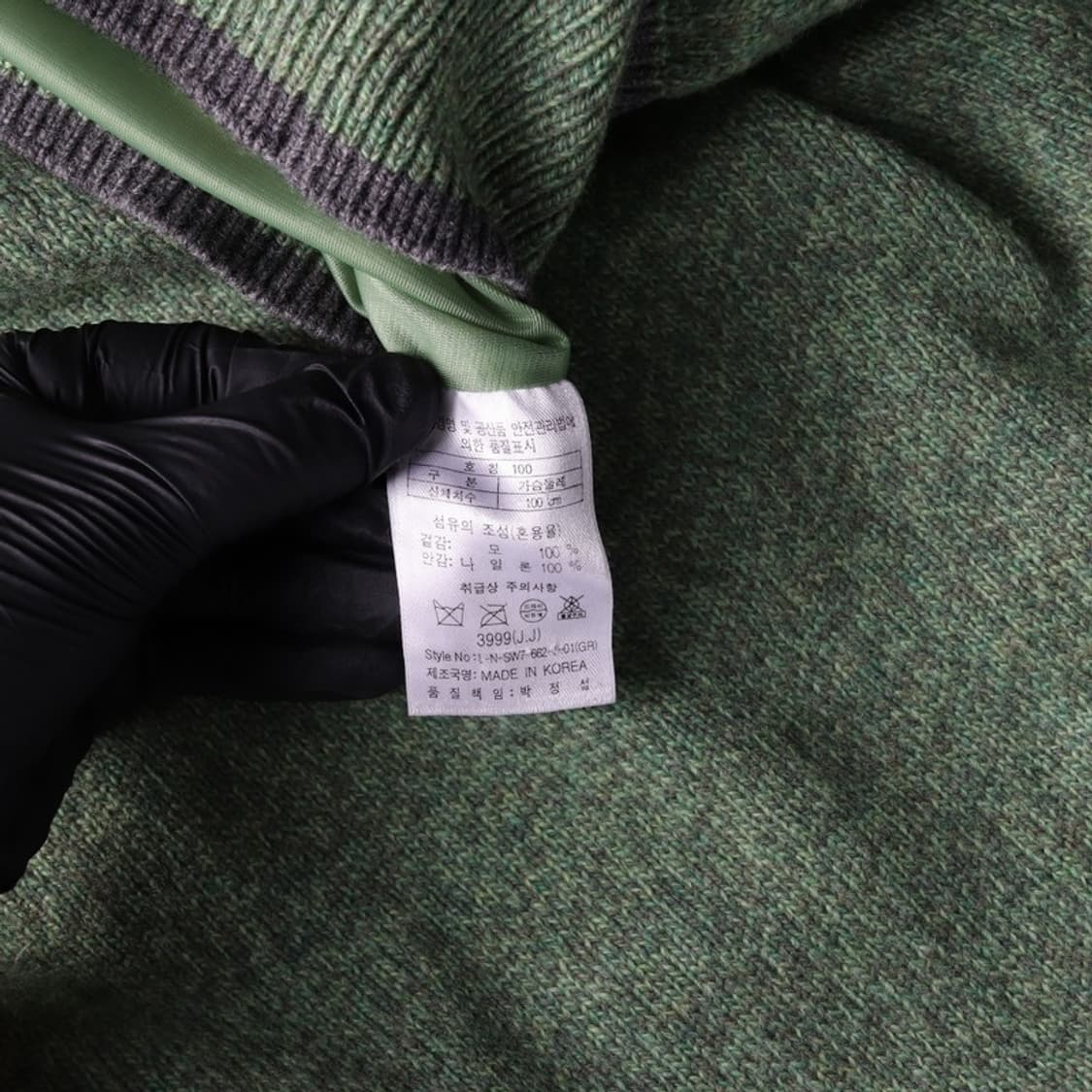 JACK NICKLAUS 반집업 니트 L 상품이미지6