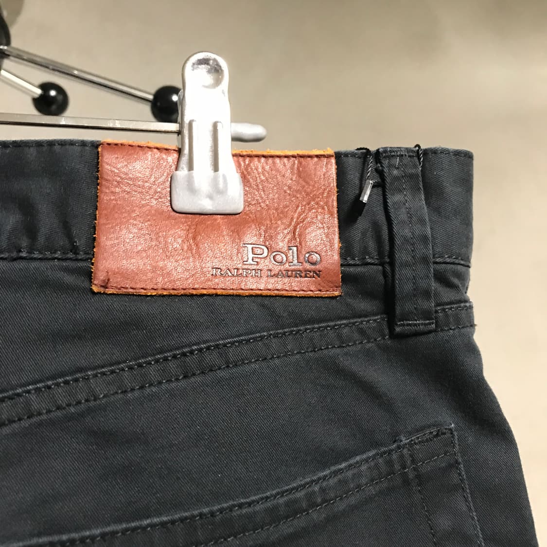 폴로 랄프로렌 코튼 팬츠 블랙  상품이미지5