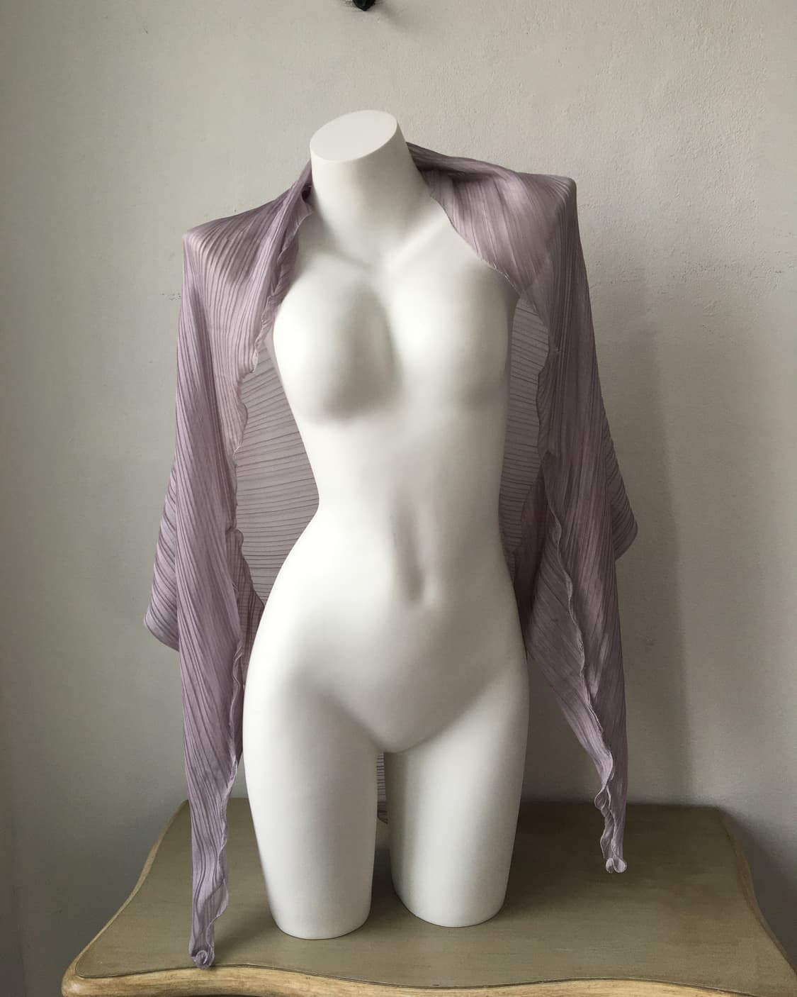 pleats cardigan scarf 상품이미지2