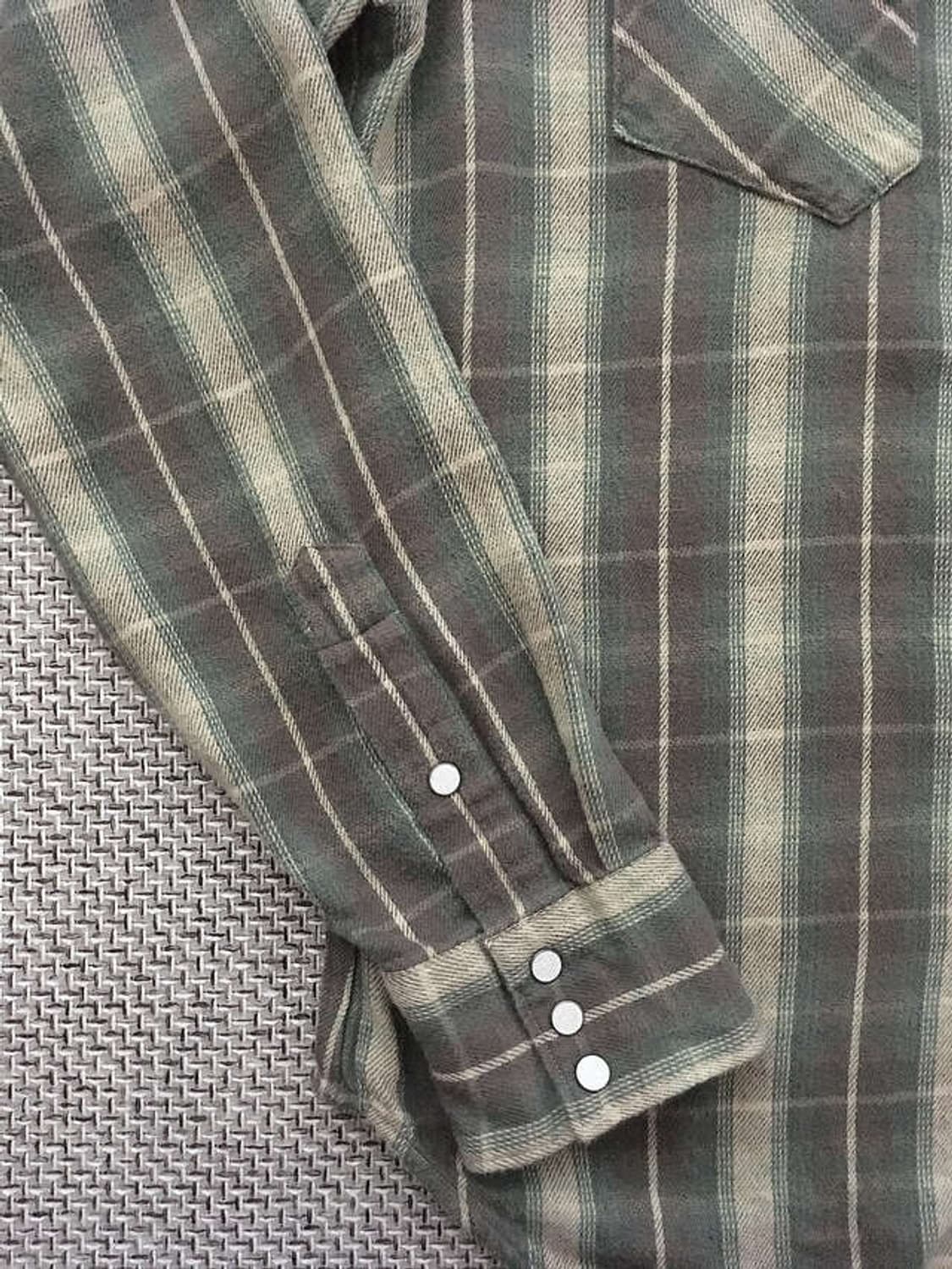 Concho&pearl snap western check shirts 상품이미지4