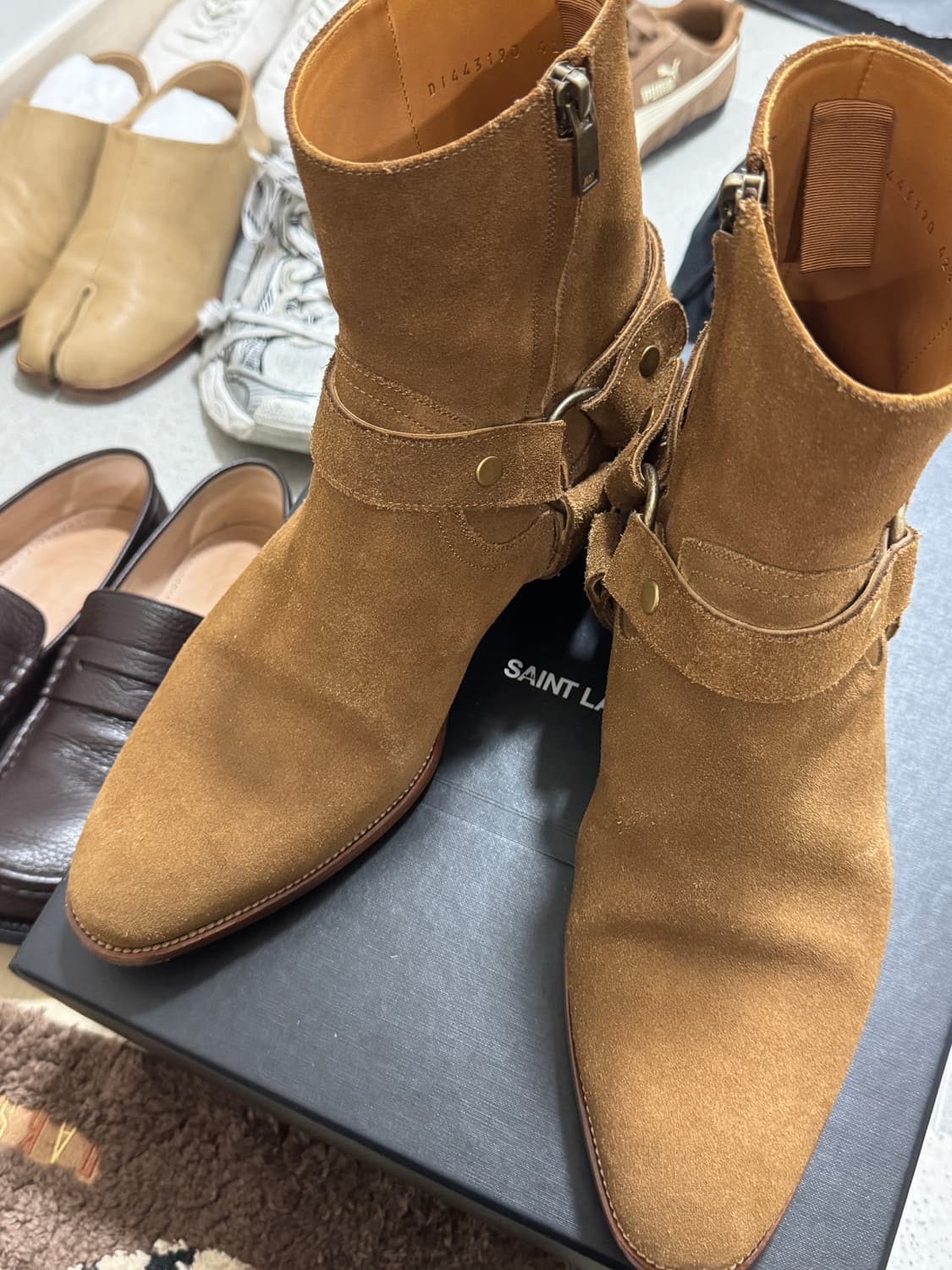 생로랑 첼시부츠(와이어네트 42.5)-백화점 구매 상품이미지1