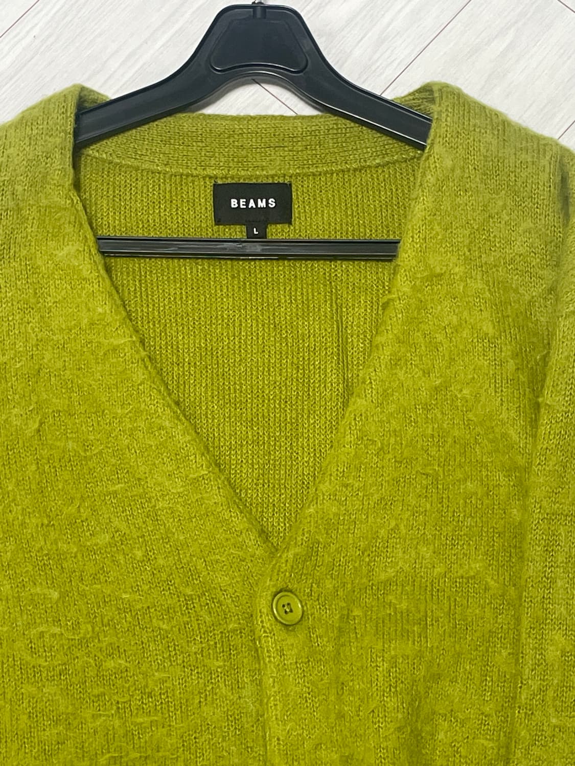 솔리드 샤기 가디건 상품이미지3