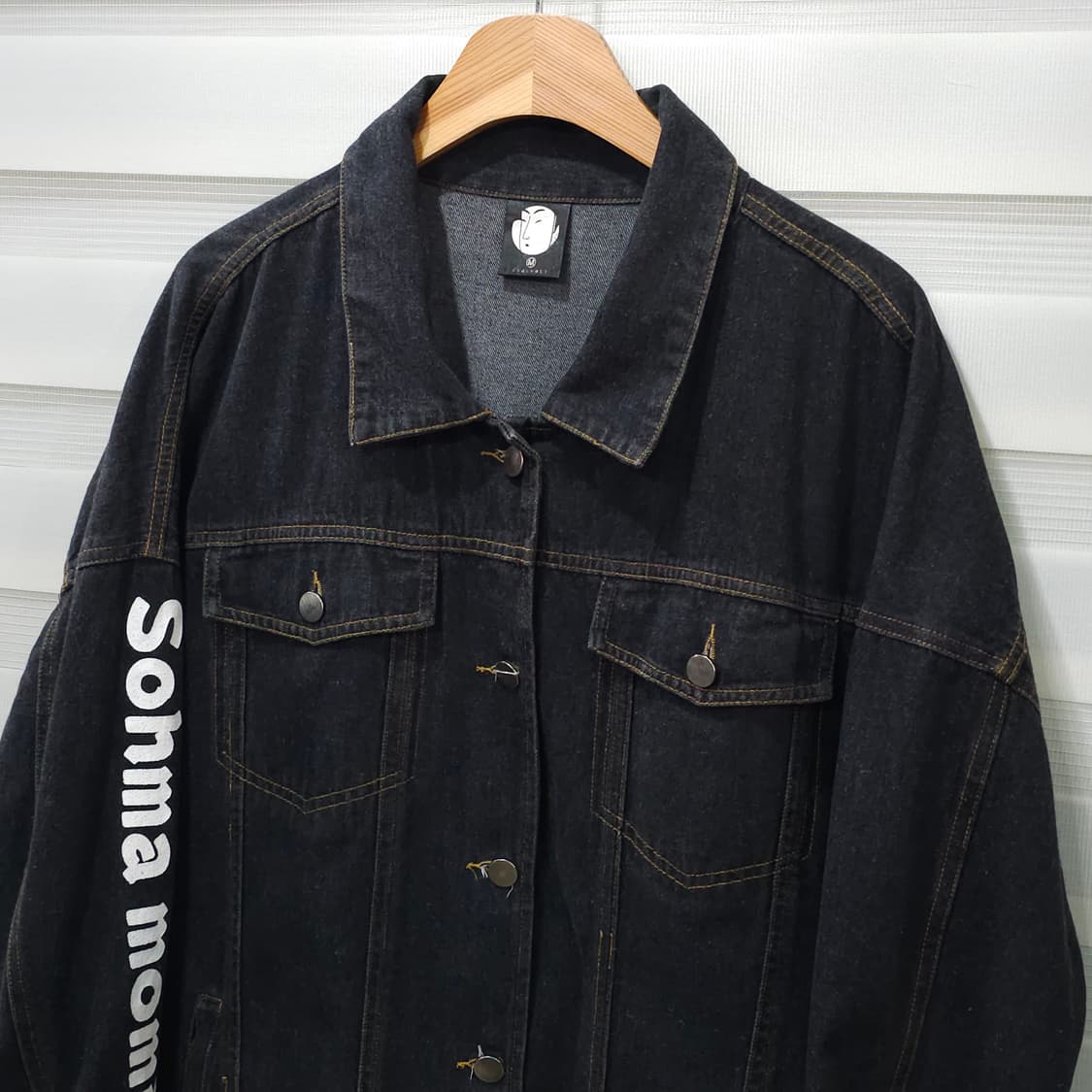 빈티지 Yououoli 데님자켓- 우먼M 상품이미지5