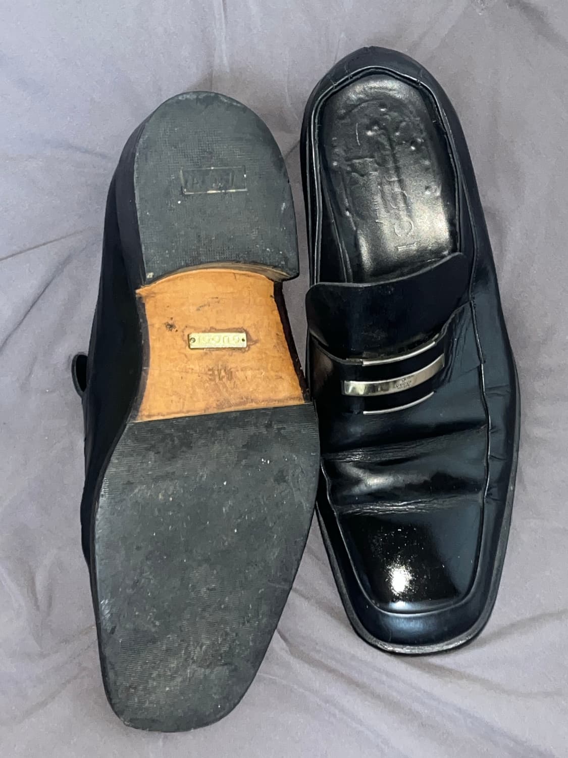 ‘00s’ Vintage Gucci Loafers Leather  상품이미지5