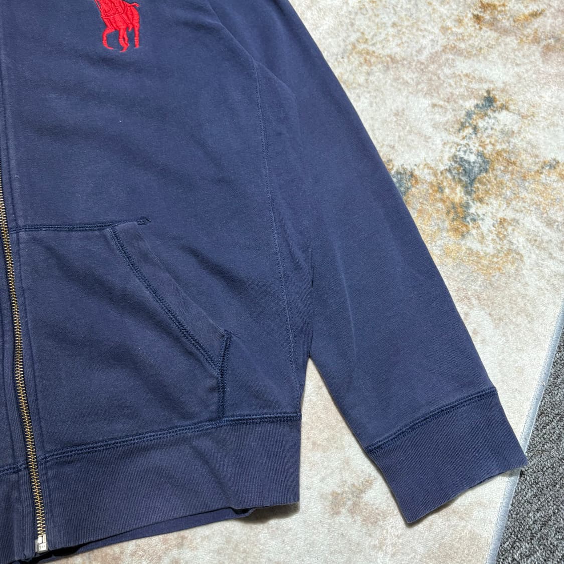 폴로 빅포니3 성조기 후드집업 상품이미지5