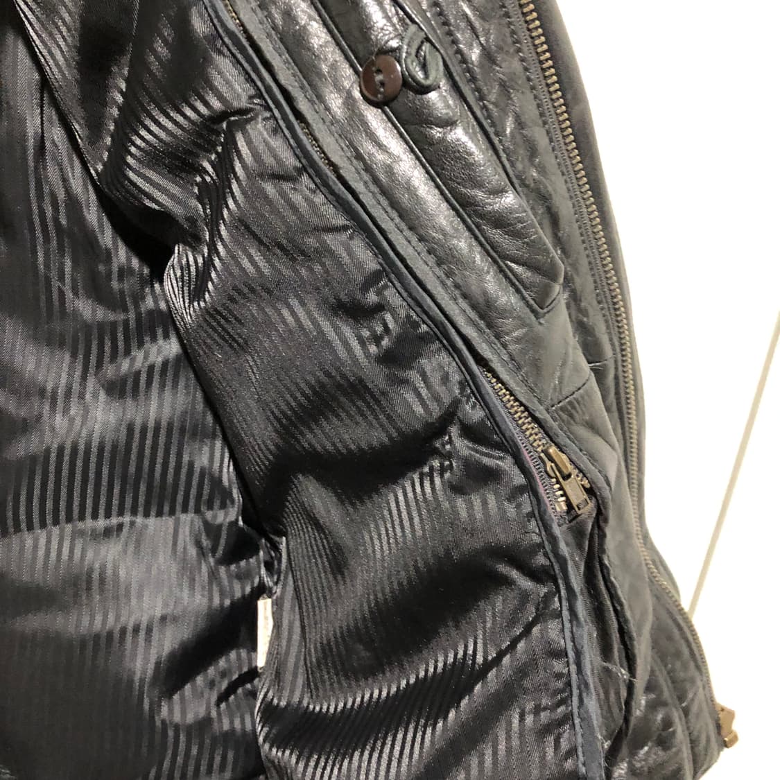 퍼 카라 A2 가죽자켓 상품이미지7