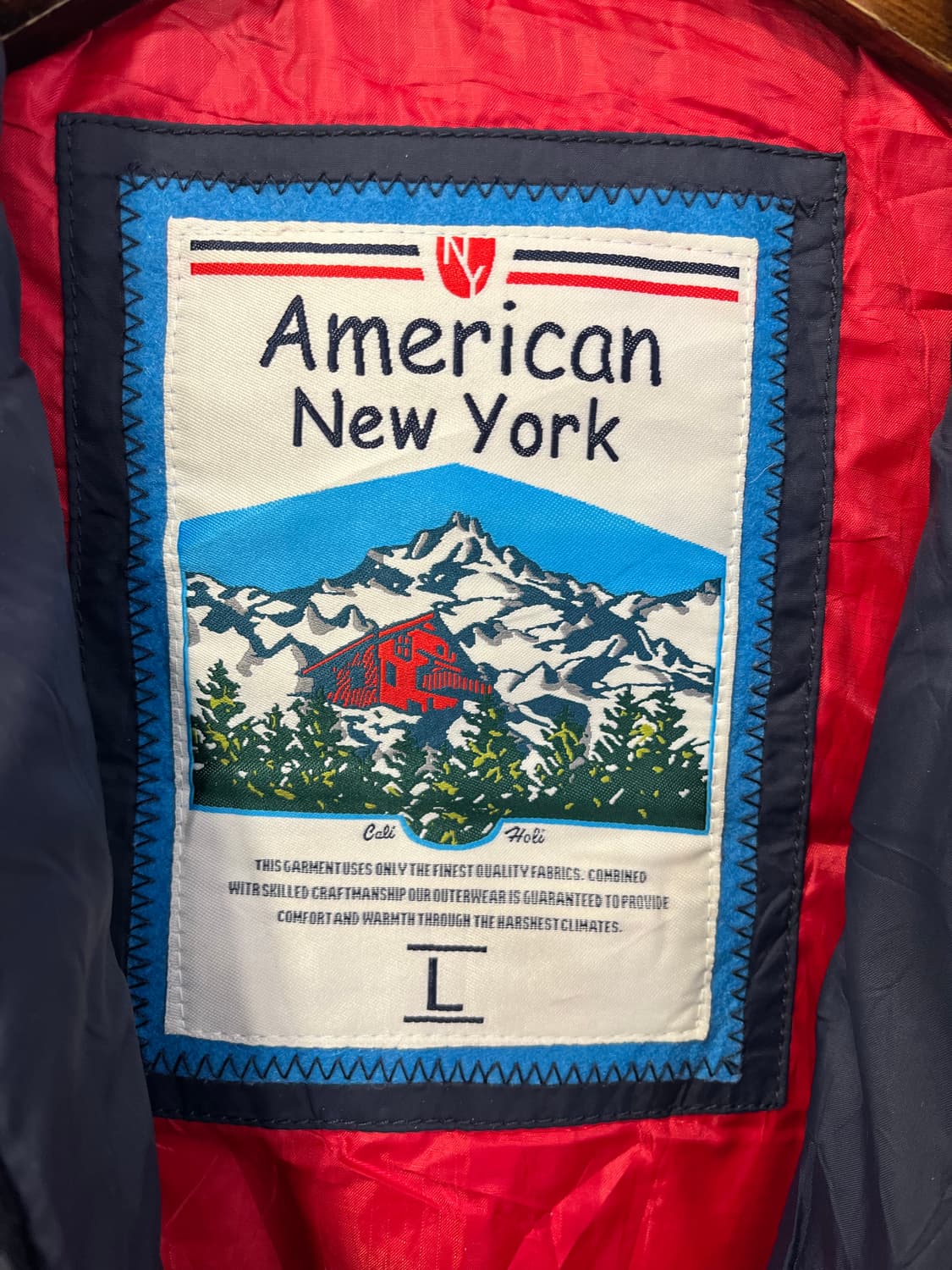 American New York 네이비 패딩 조끼 상품이미지4