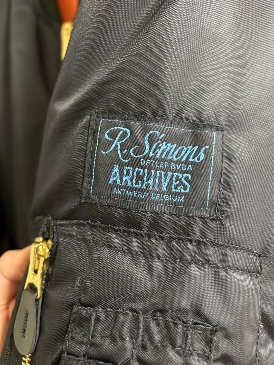 라프시몬스 아카이브 리덕스 패치 봄버 상품이미지6