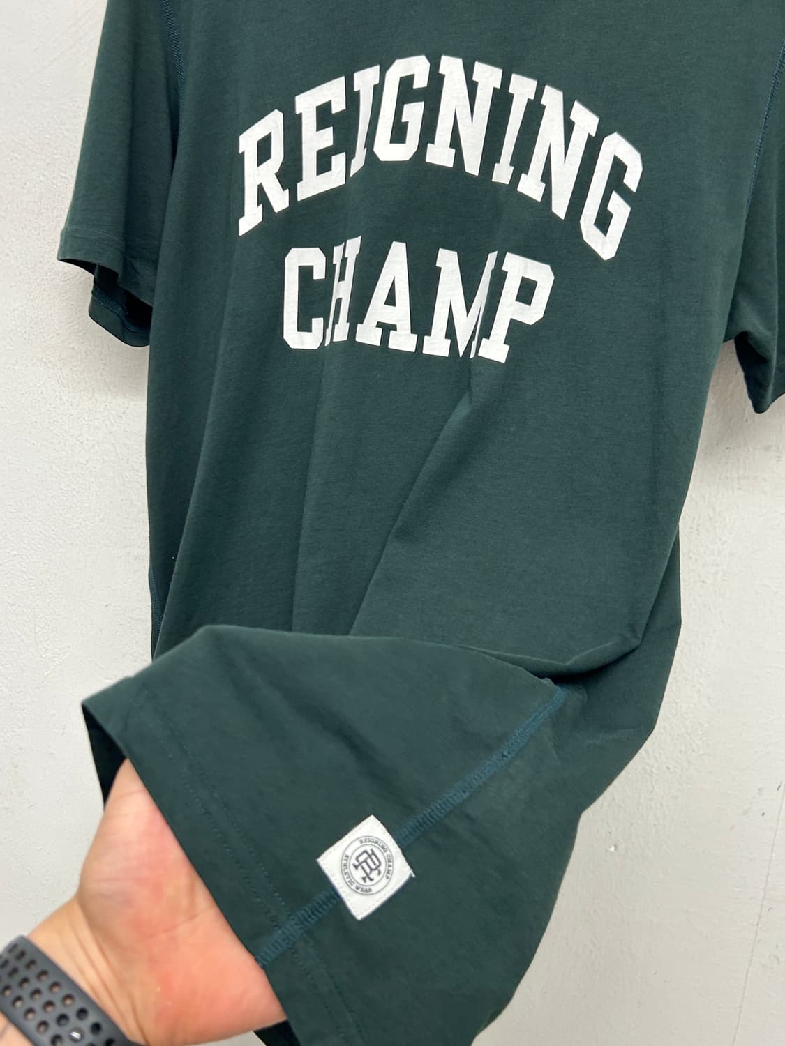 REIGNING CHAMP 레이닝챔프 피마 코튼 반팔 티셔츠 상품이미지3