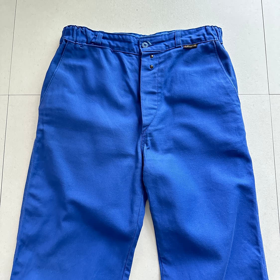 르라부어 프렌치 워크 팬츠 블루 (40) 상품이미지2