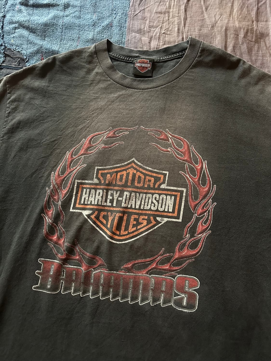 90s USA Vintage Harley Davidson T Shirt 상품이미지3