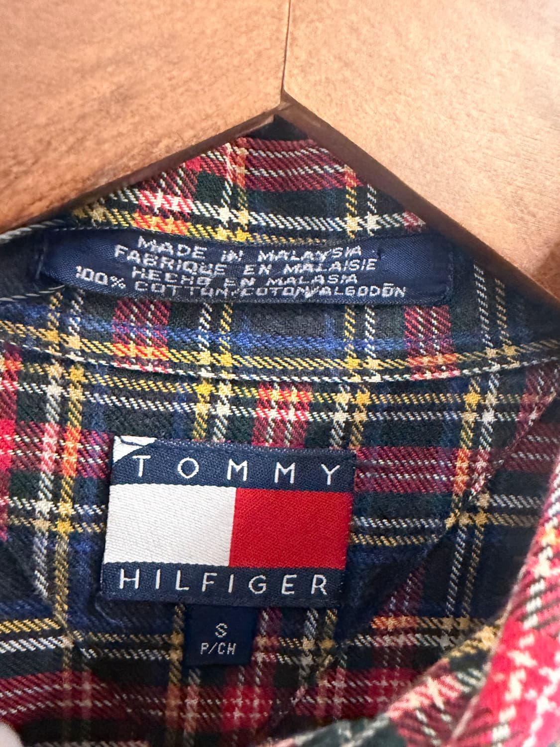 N18. 타미힐피거 빈티지 월계수 반팔셔츠 상품이미지2