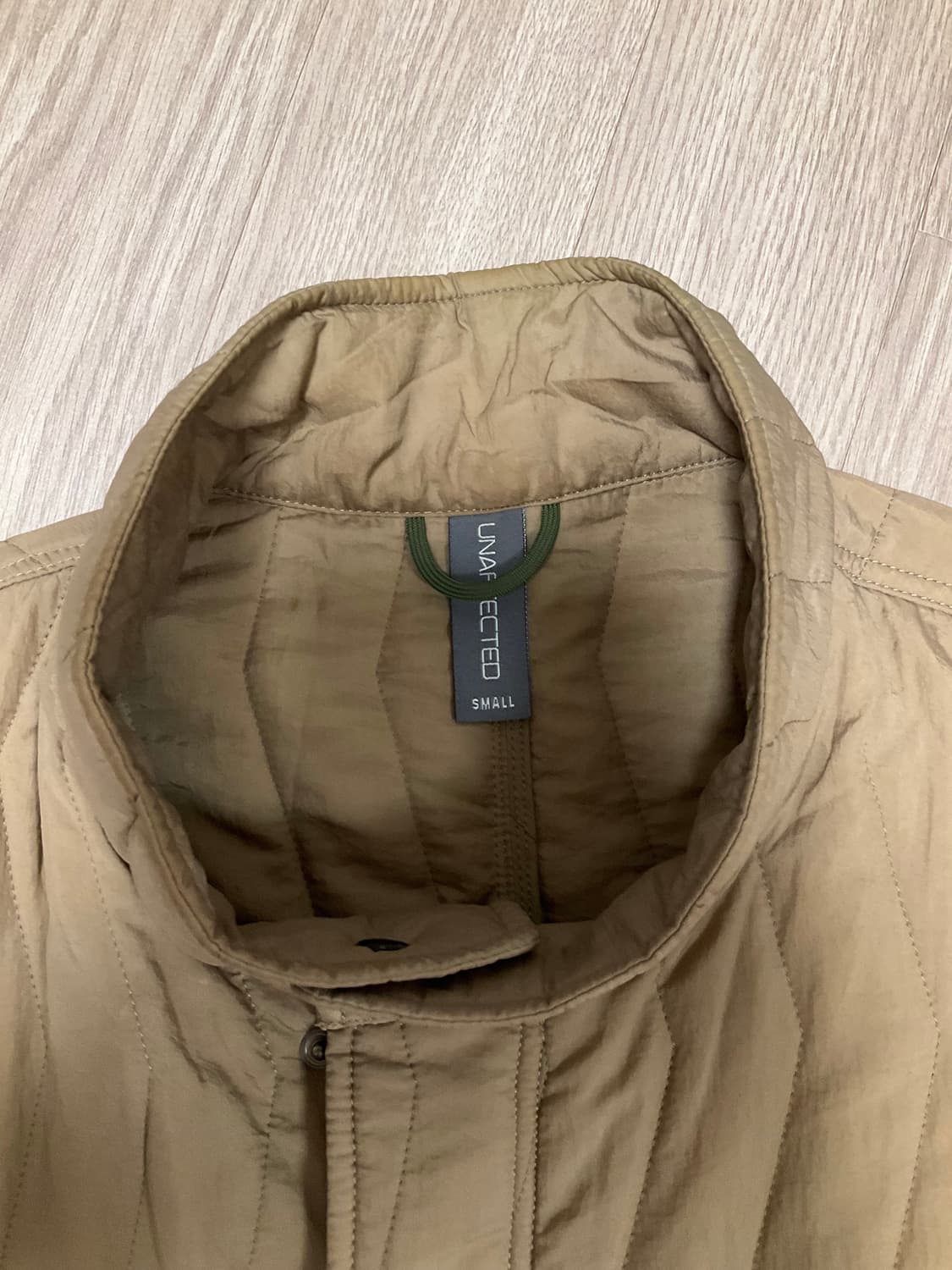 언어펙티드 패딩 블루종 S 판매 (이동휘 착용) 상품이미지4