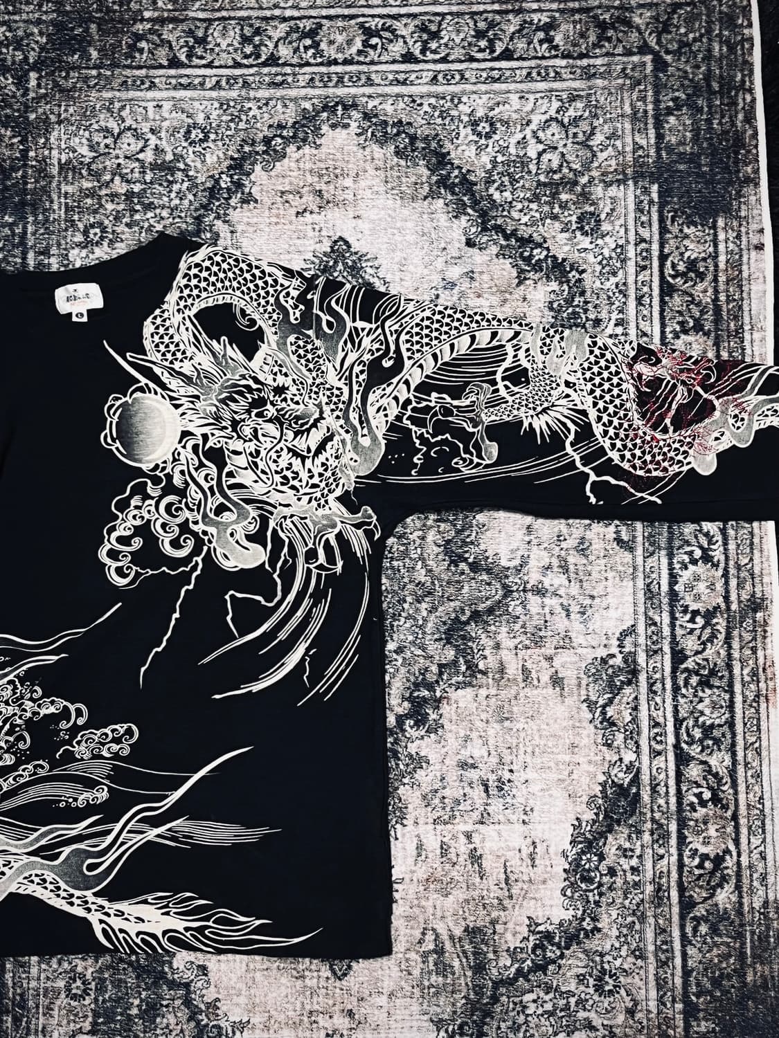 카라쿠리타마시 오리엔탈 드래곤 롱슬리브 L 상품이미지4