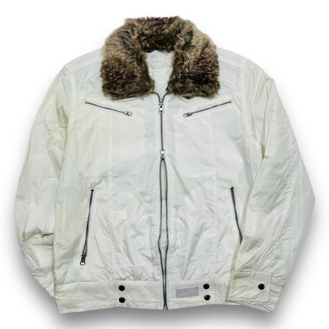 Esge two-way white nylon jacket 상품이미지1