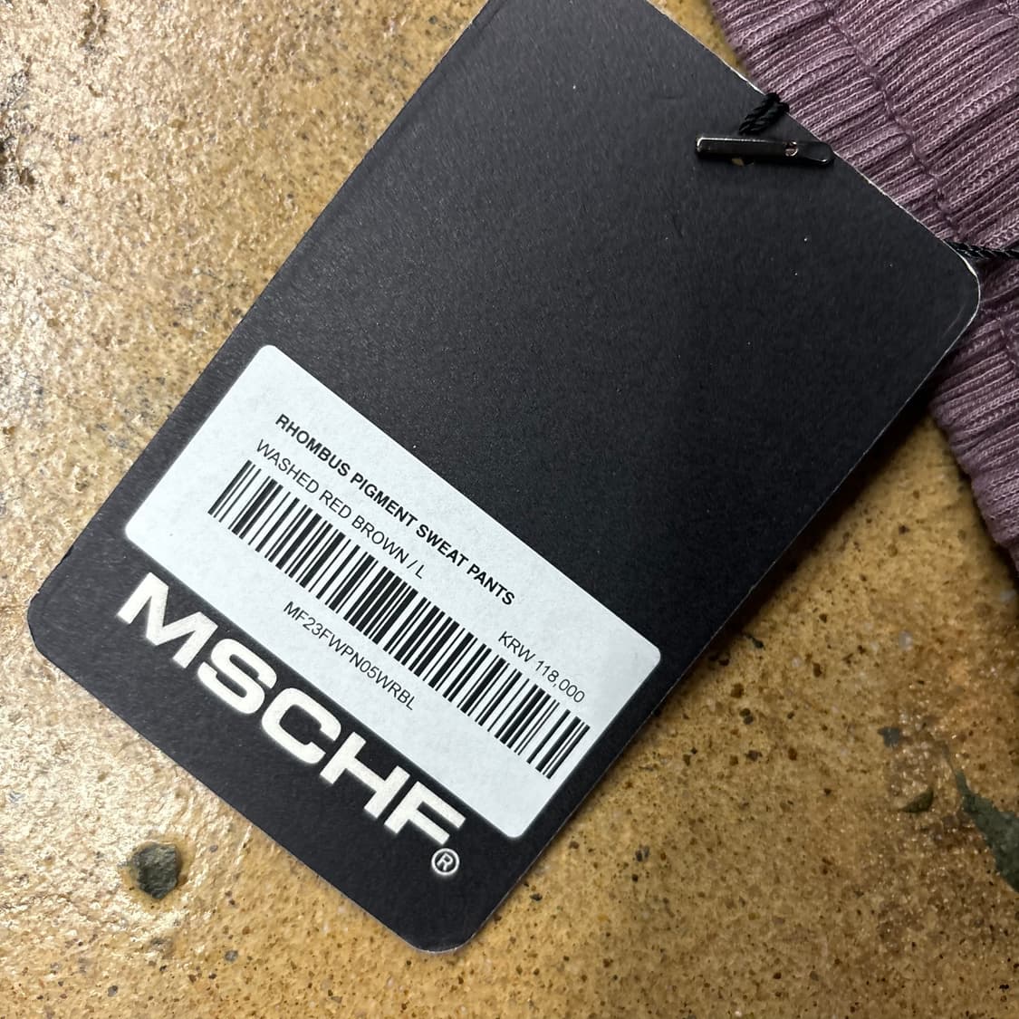 [정품/L] 미스치프 퍼플 팬츠   상품이미지5