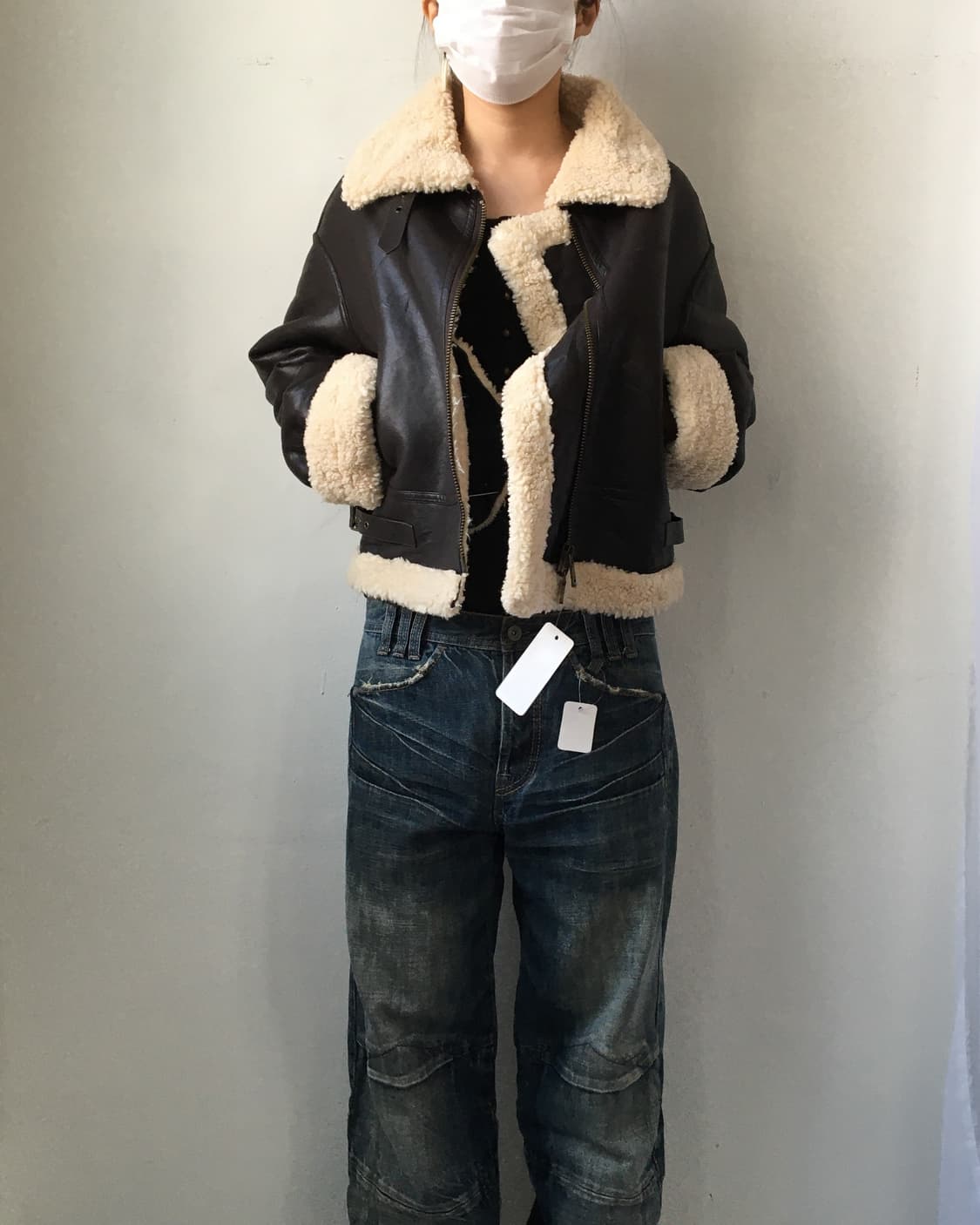 Back printing belted mustang 상품이미지1