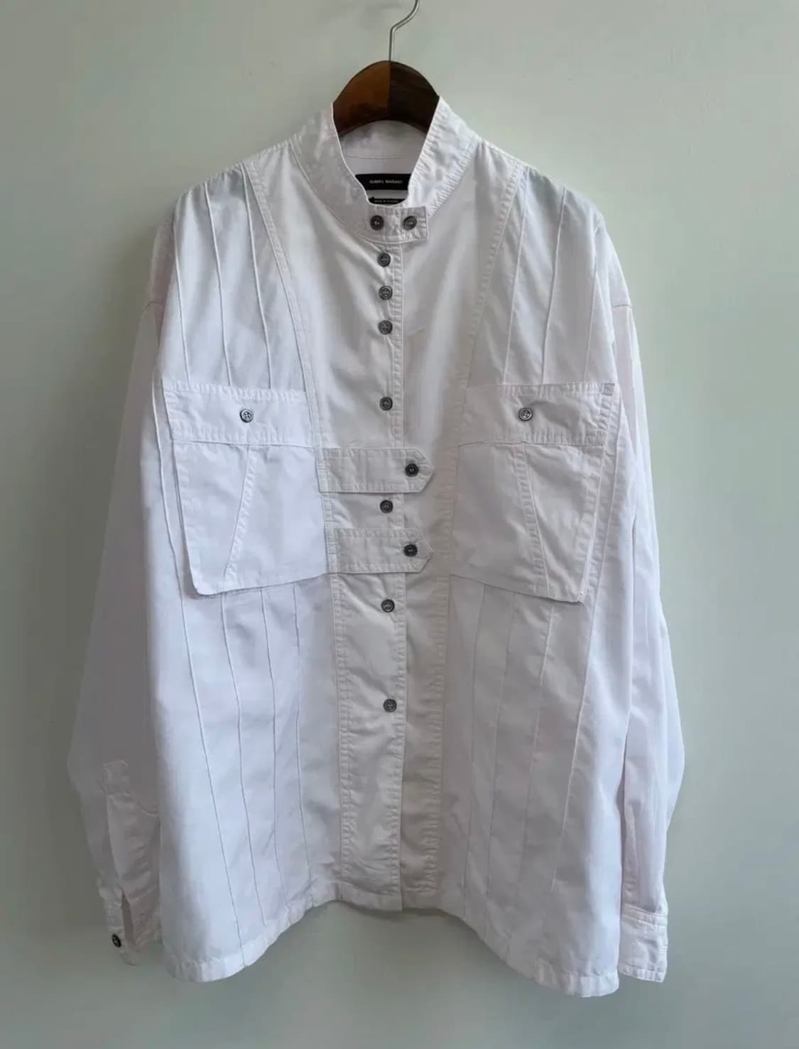 정품] 이자벨 마랑(ISABEL MARANT) 핀턱 포켓 코튼 38 상품이미지5