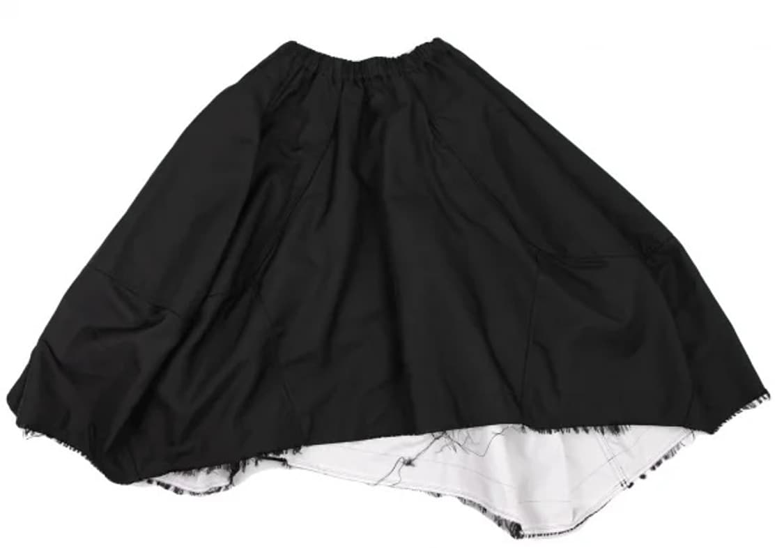 22aw 꼼데가르송 메인라인 입체 패턴스커트 s 상품이미지4