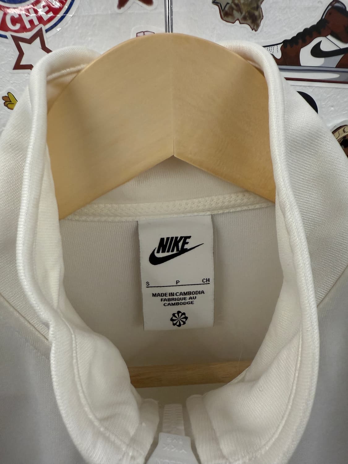 나이키 NSW 스우시 화이트 우먼스 트랙탑 셋업 S 상품이미지7